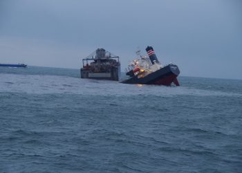 Ship snaps in two off Japan’s Coast , Crew onboard safe : Officials.