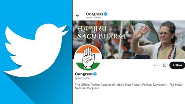 Twitter locks Congress party’s official handle.