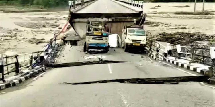 Dehradun Bridge Collapses, Road Caves In After Heavy Rains