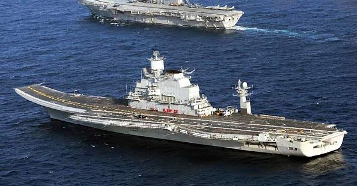 First made-in-India aircraft carrier Vikrant sets sail for Maiden Trials.