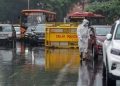 Heavy Rainfall Causes Waterlogging, Traffic Disruptions In Parts Of Delhi