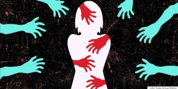 In Mumbai, a woman was raped and left unconscious on the road