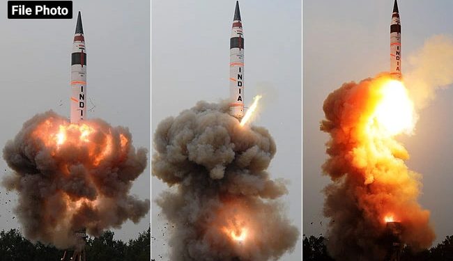 India tests the Agni-V missile, which has a range of 5,000 kilometres, as a message to China