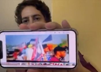 Priyanka Gandhi tweets a video of an SUV ploughing over farmers in Lakhimpur and asks Prime Minister Narendra Modi, “Have you seen this?”