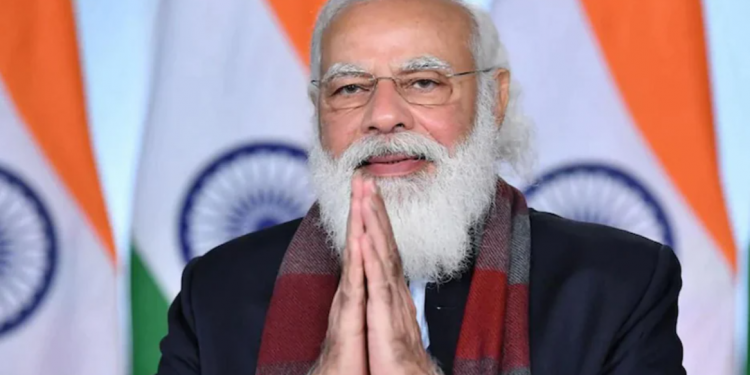 PM Narendra Modi arrives in Lucknow and visits the ‘Azadi@75’ conference and expo