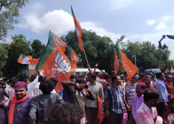 Gandhinagar Election Result Counting: BJP gets 23 seats, Congress and AAP each get one