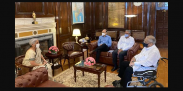 A group led by Rakesh Jhunjhunwala pays a visit to FM Sitharaman the day after meeting PM Modi