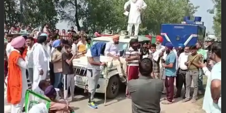 Farmers claim they were hit by a BJP MP’s convoy during a protest in Haryana, and one person was injured