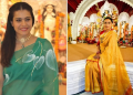 Kajol returns to the Durga Puja pandal with Rani Mukerji, as well as Sumona Chakravarti