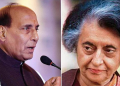 Rajnath hails Indira Gandhi: ‘Led country in times of war’