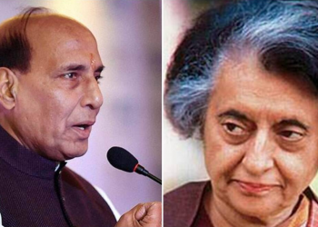 Rajnath hails Indira Gandhi: ‘Led country in times of war’