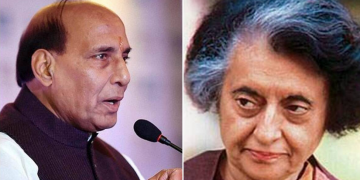 Rajnath hails Indira Gandhi: ‘Led country in times of war’