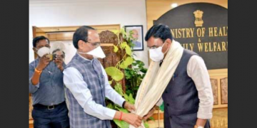 State health ministers will meet with Mansukh Mandaviya to discuss the COVID-19 vaccine, health scheme