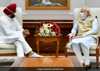 Punjab Chief Minister Charanjit Singh Channi met with Prime Minister Narendra Modi in Delhi