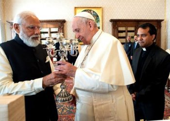 RSS: PM Modi’s meeting with Pope Francis raised the country’s prestige