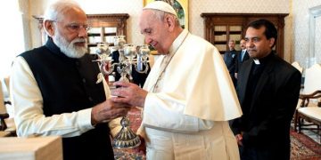 RSS: PM Modi’s meeting with Pope Francis raised the country’s prestige