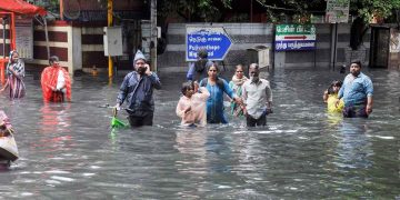 More rain is anticipated in Chennai on November 10-11, prompting a red alert