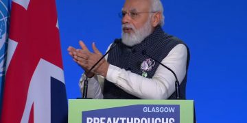 PM Modi proposes a ‘One Sun, One Grid’ solution to the world’s fossil fuel crisis at the COP26 conference