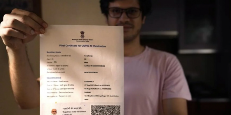 As per the MEA, India’s Covid vaccination certificate has received five additional recognitions