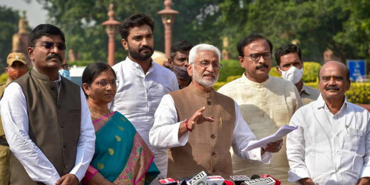 ‘Terrorist party’: YSR Congress leaders meet President, seek TDP’s derecognition