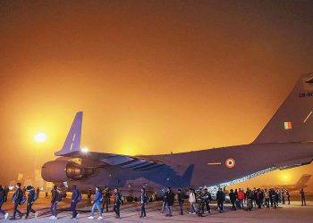 3 Air Force Planes Brings Back Over 600 Indian Students