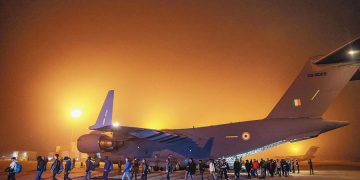 3 Air Force Planes Brings Back Over 600 Indian Students