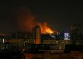 Overnight Attacks in Kyiv Led To Fire Disasters