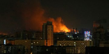 Overnight Attacks in Kyiv Led To Fire Disasters