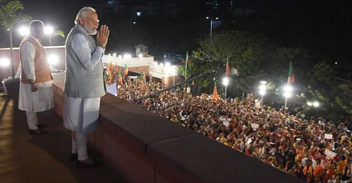 Modi Addresses To The Nation, Stating BJP’s Win In Four States