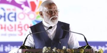 Prime Minister Narendra Modi Inaugurates The 11th Khel Mahakumbh In Gujarat