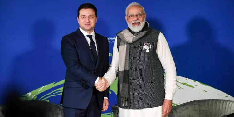 India’s PM In Talks With Ukraine President, In Call With Putin Later On