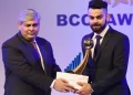 Former Cricket Captain Virat Kohli Receives BCCI Annual Awards