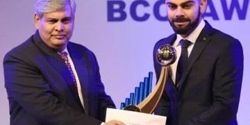 Former Cricket Captain Virat Kohli Receives BCCI Annual Awards