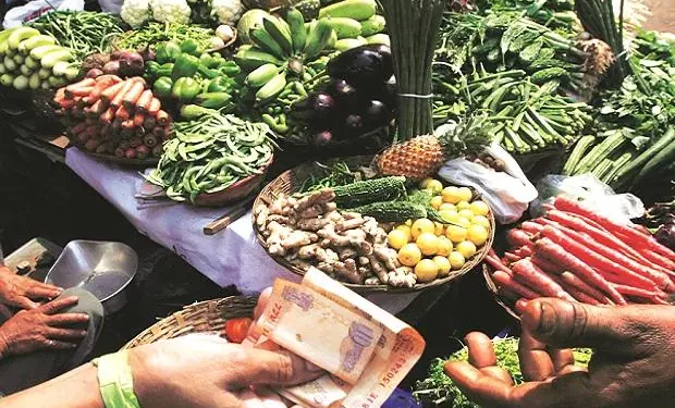 6.95% in Retail Inflation in March Due To Increased Food Prices