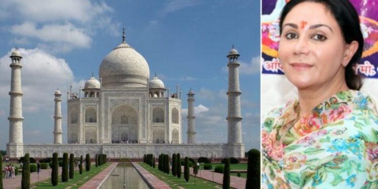 Taj Mahal's land was previously owned by the royal family of Jaipur, according to BJP MP Diya Kumari