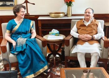 Priyanka Gandhi Meets JP Nadda: Pushes for AIIMS in Kerala, Urges Urgent Action on Wayanad Healthcare Crisis
