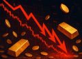 Gold Prices Fall Sharply as Global Tensions Ease