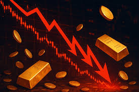 Gold Prices Fall Sharply as Global Tensions Ease