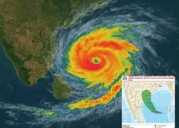Severe Cyclone Montha Begins Landfall Along Andhra Pradesh Coast