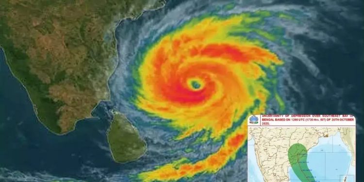 Severe Cyclone Montha Begins Landfall Along Andhra Pradesh Coast