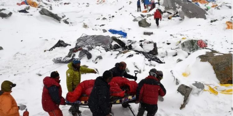 Avalanche Claims Seven Lives at Yalung Ri Base Camp in Nepal
