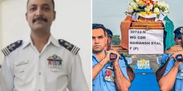 Farewell to Wing Commander Namansh Syal as Himachal Pradesh Bids Its Final Goodbye