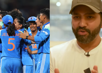 Rohit Sharma’s Emotional Moment as India’s Women Triumph on the World Stage