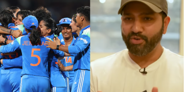 Rohit Sharma’s Emotional Moment as India’s Women Triumph on the World Stage
