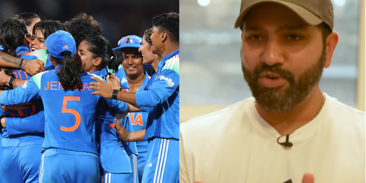 Rohit Sharma’s Emotional Moment as India’s Women Triumph on the World Stage