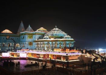 Posters Announce Ram Temple Project in Salt Lake Amid Intensifying Temple Mosque Political Battle in Bengal