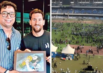 Messi Kolkata Event Chaos: Organiser Arrested After Fan Unrest at Salt Lake Stadium