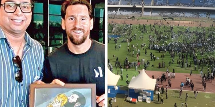 Messi Kolkata Event Chaos: Organiser Arrested After Fan Unrest at Salt Lake Stadium