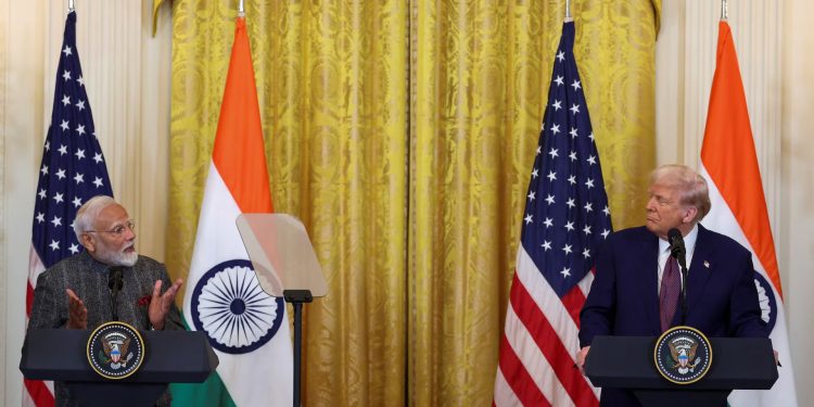 PM Modi and President Trump Hold Talks on India–US Strategic Partnership