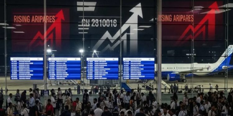 Government Caps Domestic Airfares Amid Sharp Price Surge Triggered by IndiGo Disruptions